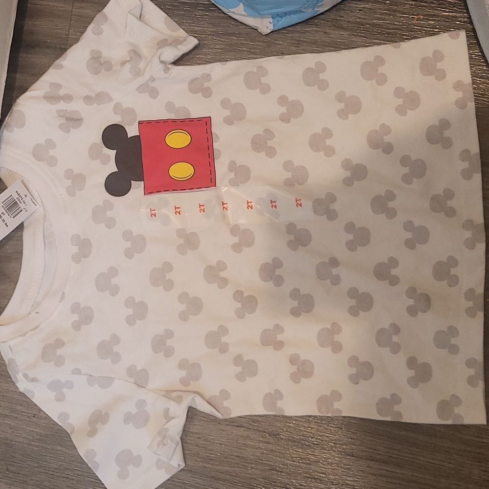 Mickey mouse 2T old navy short sleeve boy